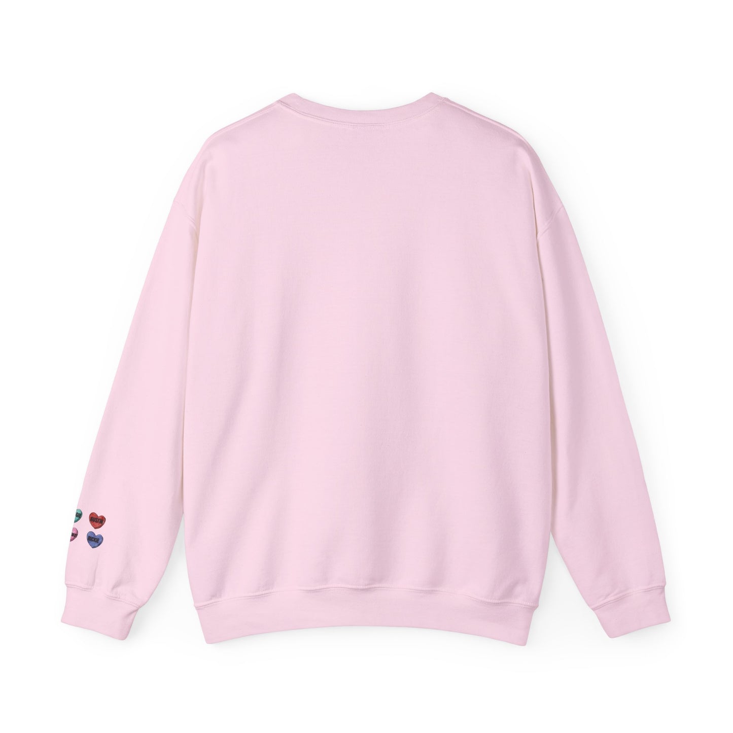 Grandma's Sweethearts Personalized Sweatshirt, Valentines Day Gift for Her, Grandchildren Love - Unisex Crewneck, Family Reunion,
