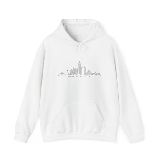 New York City Hoodie, NYC Sweatshirt, Unisex Pullover, NYC Apparel, Big Apple Jumper
