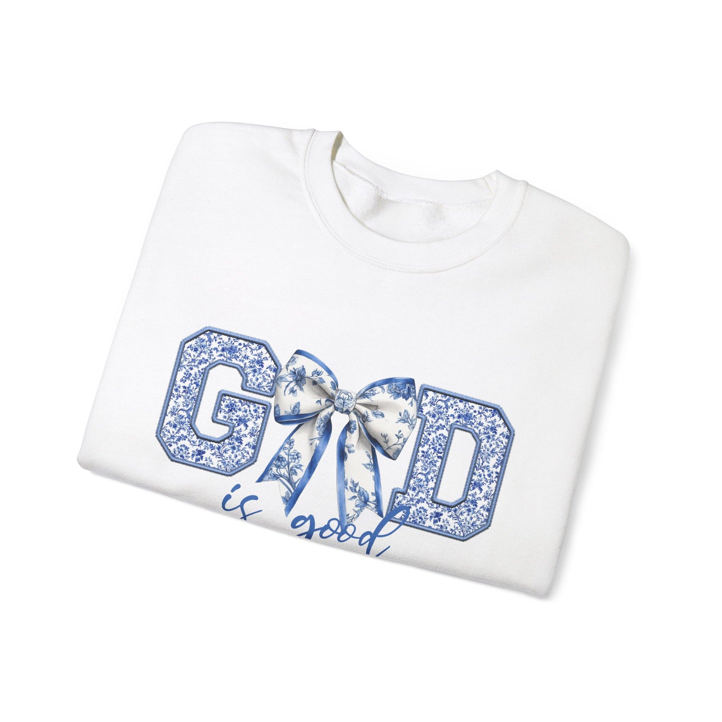 God Is Good Christian Sweatshirt, Bible Verse Jesus Design, Religious Gifts, Christian, Faith Sweatshirt, Christian Women Sweatshirt