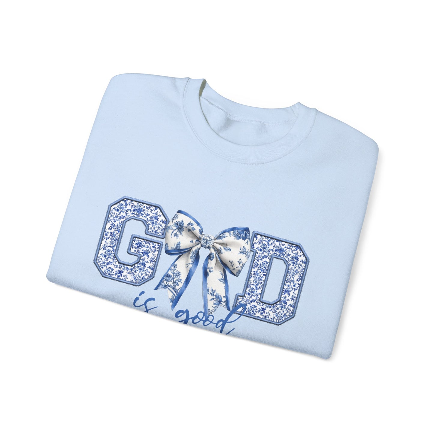 God Is Good Christian Sweatshirt, Bible Verse Jesus Design, Religious Gifts, Christian, Faith Sweatshirt, Christian Women Sweatshirt
