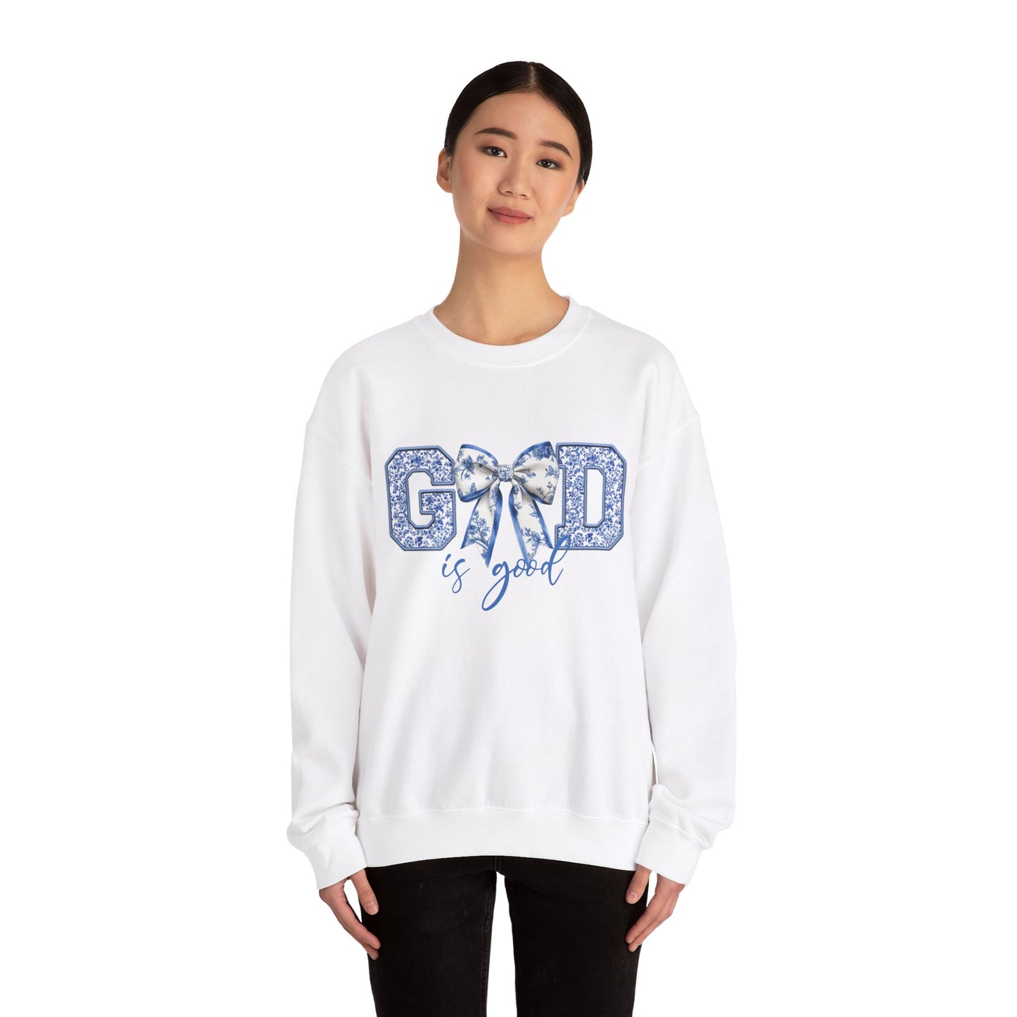 God Is Good Christian Sweatshirt, Bible Verse Jesus Design, Religious Gifts, Christian, Faith Sweatshirt, Christian Women Sweatshirt