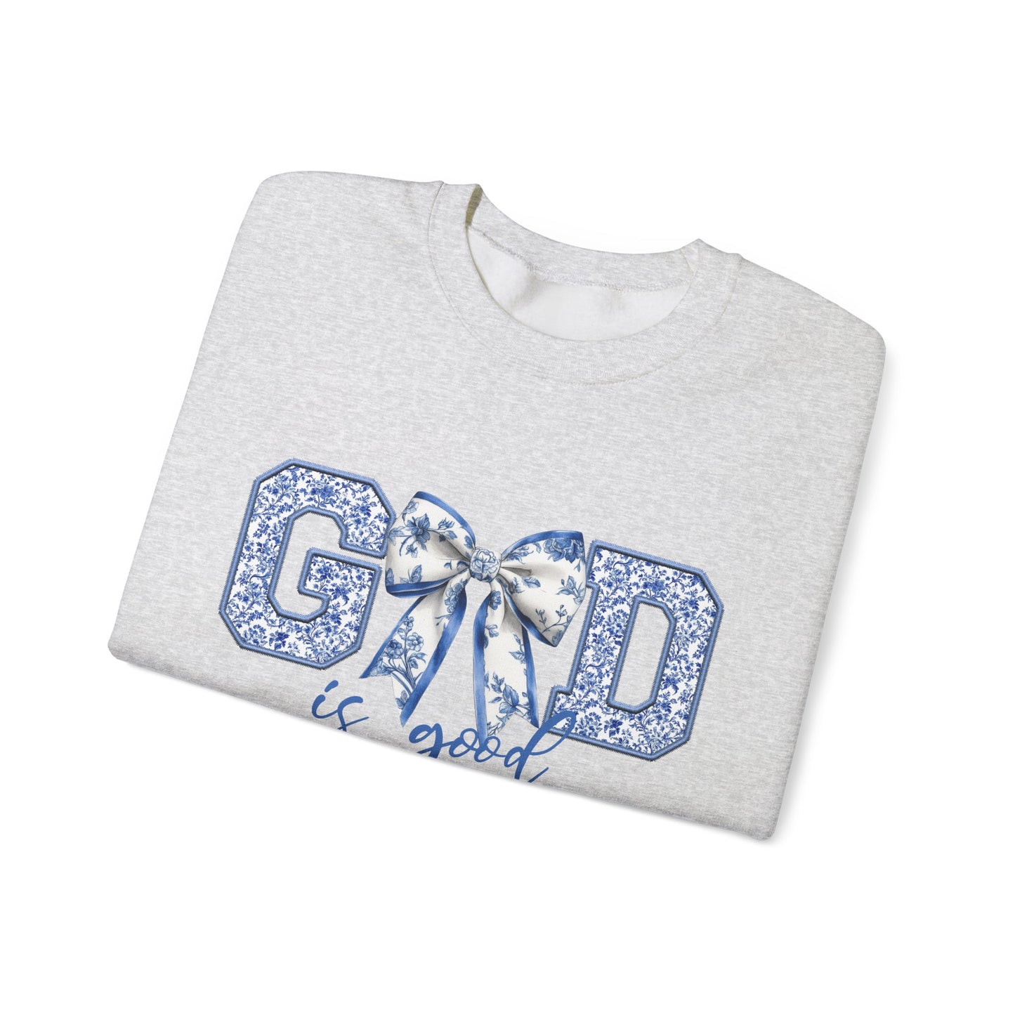 God Is Good Christian Sweatshirt, Bible Verse Jesus Design, Religious Gifts, Christian, Faith Sweatshirt, Christian Women Sweatshirt