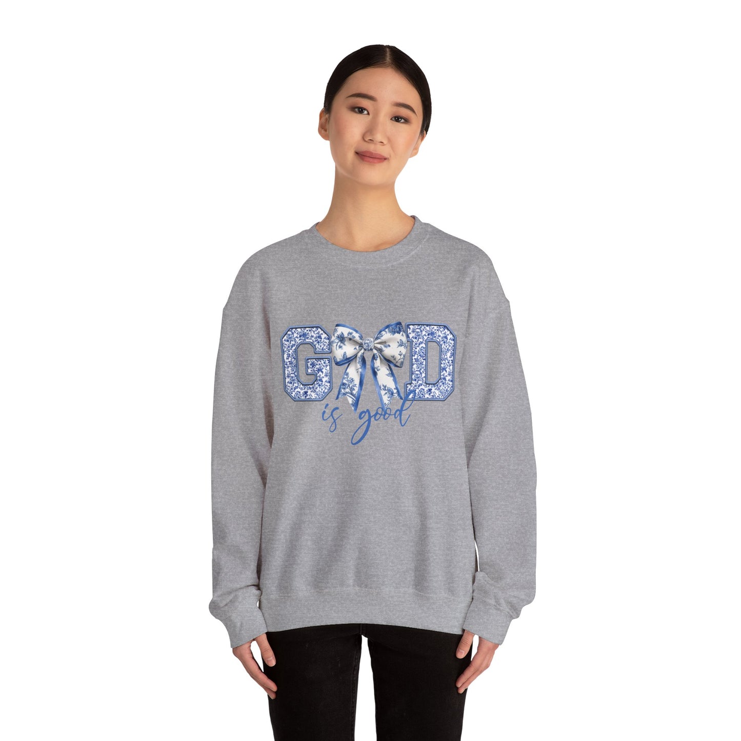 God Is Good Christian Sweatshirt, Bible Verse Jesus Design, Religious Gifts, Christian, Faith Sweatshirt, Christian Women Sweatshirt