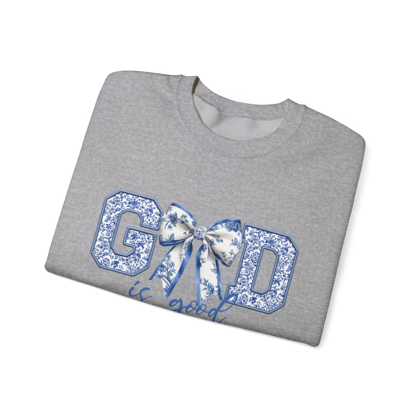 God Is Good Christian Sweatshirt, Bible Verse Jesus Design, Religious Gifts, Christian, Faith Sweatshirt, Christian Women Sweatshirt